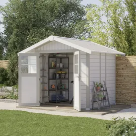 Grosfillex Deco 4,9 2,42 x 2,02 m weiß/grüngrau