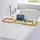 Svita Badewannenablage Bambus Beige