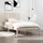 vidaXL Massivholzbett 90 x 200 cm Braun