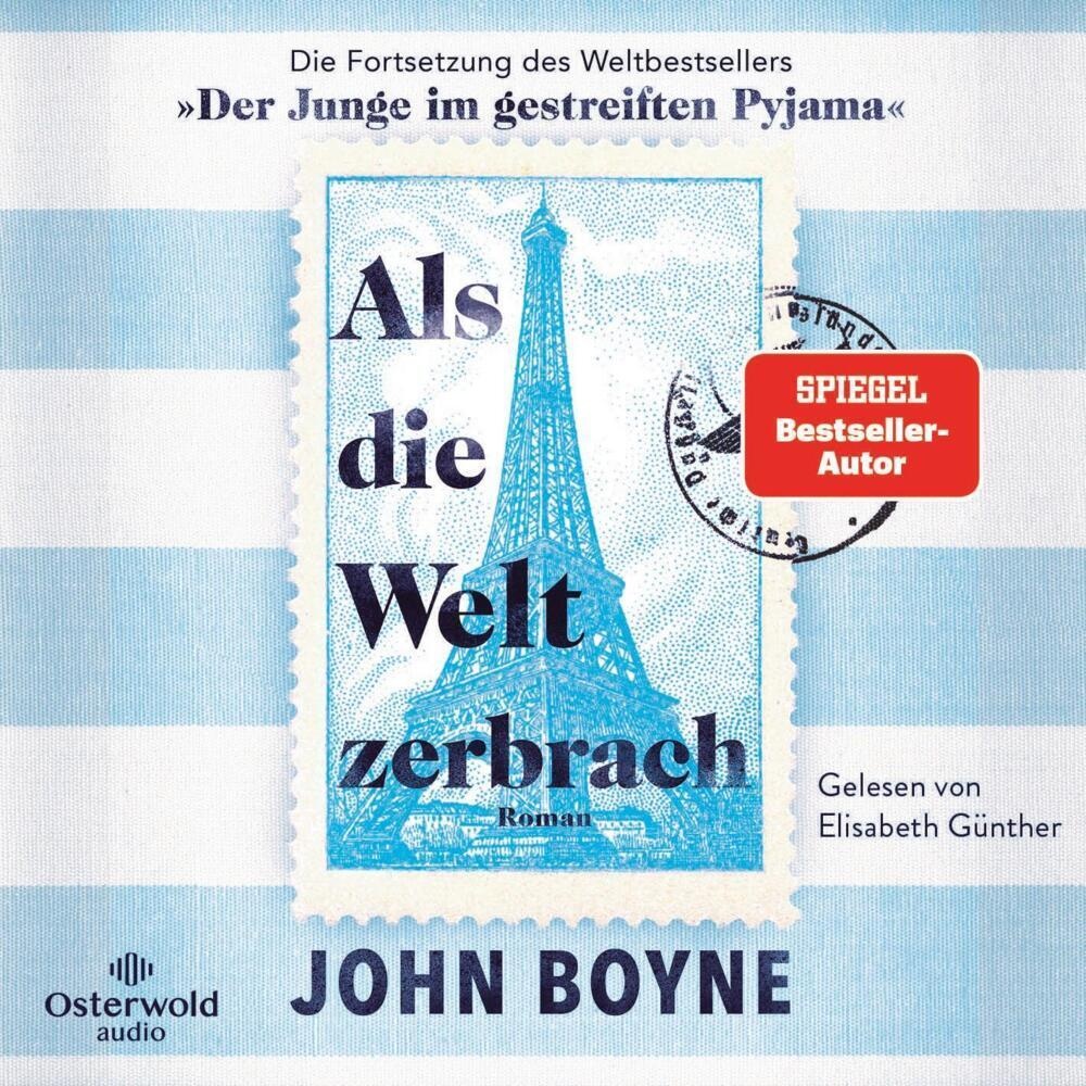 Als Die Welt Zerbrach 2 Audio-Cd  2 Mp3 - John Boyne (Hörbuch)