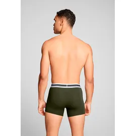Puma Everyday Placed Logo Boxer Schwarz/Grün M 2er Pack
