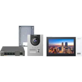 Dahua KTP01L(S) Kit Video IP Exterior para Superfície + Innenmonitor