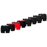 Puma Everyday Basic Boxershorts Rot / Schwarz XL 8er Pack