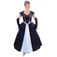 narrenkiste M217110-S Damen Rokoko Kleid Kostüm Marquisin Prinzessin Gr.S=36