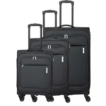 Travelite Priego Koffer-Set 3-tlg. grau