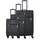 Travelite Priego Koffer-Set 3-tlg. grau