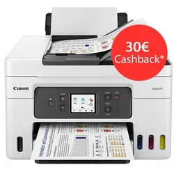 Canon MAXIFY GX4050 abzgl. 30€ Cashback (von Canon nach Registrierung)