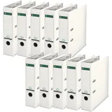 Leitz Qualitäts-Ordner DIN A4 80 mm Weiß 10 St.