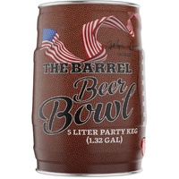 The Barrel Bier 5 l Party-Fass Beer Bowl mit Zapfhahn