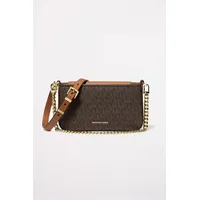 Michael Kors Bryant Small Schultertasche Kunstleder Brown