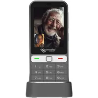 Simvalley 4G-Senioren-Handy, Touchdisplay, Whatsapp, SOS-Funktion, GPS, Android