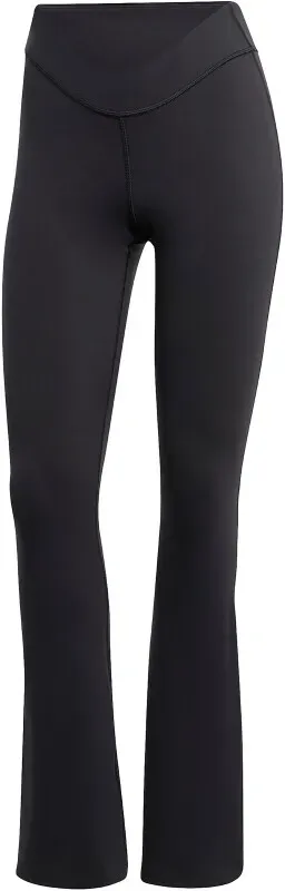 adidas Performance Flared Yogahose Damen 095A - black XS