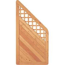 Tetzner & Jentzsch Sichtschutzzaun 90 x 180 cm Braun/Holz