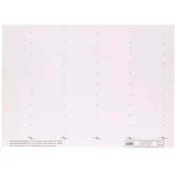 HAMELIN Beschriftungsschildchen f.Vertic 1 Hängeregistratur - weiss