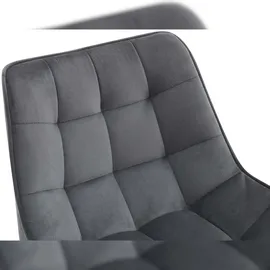 CLP Barhocker Dartford I Gepolsterter Barstuhl I Tresenhocker mit Metall-Gestell und Rückenlehne