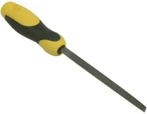 Stanley Dreikantfeile mit Heft, Hieb 1, 200 mm