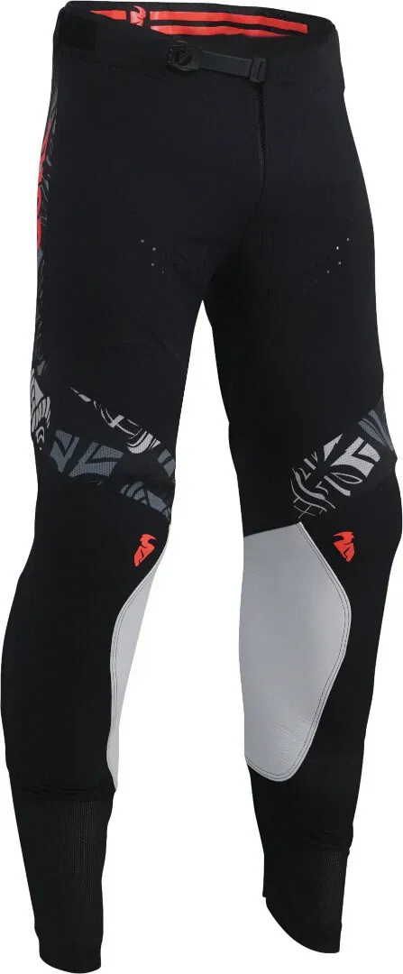 Thor Prime Aloha Motorcross Broeken, zwart-grijs-rood, 33 Voorman