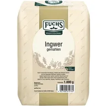 FUCHS Ingwer gemahlen Gewürz, 1,0 kg
