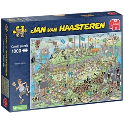 Jumbo Spiele Puzzle »Jan van Haasteren Highland Games 1000 Teile Puzzle«, 1000 Puzzleteile bunt
