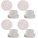 Alovez - 4er-Pack Gummi-Poolleiter-Stoßfänger, passend für Rohre mit 4,8 cm Innendurchmesser, Leiterstopper für Einbaupools, Zubehör zum Schutz der