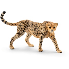 Schleich 14746 - Wild Life Gepardin, Tierfigur, Länge: 9,7 cm