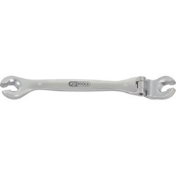 KS Tools CHROME+ Doppelringschlüssel m.Gelenk, 22mm,offen
