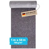 Alfa Malervlies 50m x 1m = 50m2 - 180g Abdeckvlies - Oberflächenschutz für Maler und Heimwerker - extra saugfähig und feuchtigkeitsundurchlässig