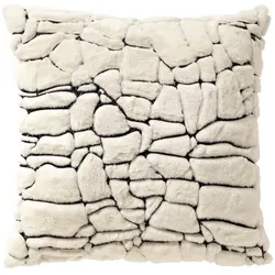 Dutch Decor Kissenhülle 'Rodin' 45 x 45 cm Tofu - Beige