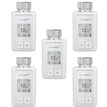 Homematic IP Heizkörperthermostat HmIP-eTRV-F Smart Home 5er-Set