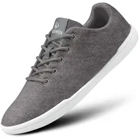 Giesswein Merino Lite Men – Atmungsaktiver Merino Sneaker 3D-Strick, Herren Halbschuh mit ergonomischem Wechselfußbett - 43 EU