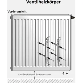 Buderus Heizkörper Typ 11 300 x 400 mm