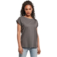 URBAN CLASSICS Ladies Extended Shoulder Tee T-Shirt charcoal
