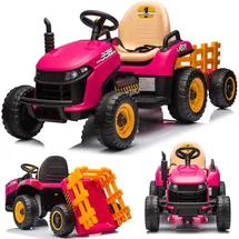 Nicht zustreffend Traktor mit Anhänger rosa (MPNR)
