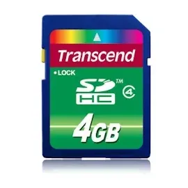 Transcend SDHC Class 4 4 GB