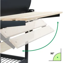 BBQ-Toro Holzkohle Grillwagen Smoker