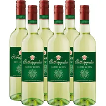 Rotkäppchen Glühwein Weiß (6 x 0,75l) – Aromatisch-winterlicher, weißer Glühwein in erlesener Rotkäppchen Qualität