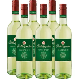 Rotkäppchen Glühwein Weiß (6 x 0,75l) – Aromatisch-winterlicher, weißer Glühwein in erlesener Rotkäppchen Qualität
