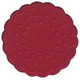 Duni Tassenuntersetzer - Ø 7,5 cm, bordeaux, 25 Stück