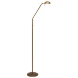 Stehlampe Stehleuchte dimmbar LED Wohnzimmerleuchte Leselampe bronze H 180 cm