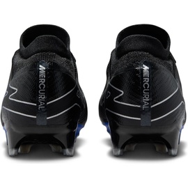 Nike Herren Zoom Vapor 15 Pro Fg Fußballschuh, Black Chrome Hyper Royal, 41