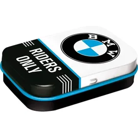 Nostalgic-Art Pillendose BMW - BMW Riders Only"