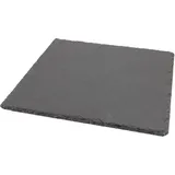 Servierplatte Schiefer Quadrat - 28x28cm - 1 Schieferplatte - 28x28cm