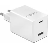 DeLock USB Ladegerät USB USB-C PD 3.0 und USB Typ-A 48W weiß (41448)