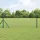 vidaXL Zaunpfosten 25 x 0,5 m Grün/Stahl