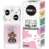 MINICO Peel-Off Nagellack 02 Rosa 4 ml
