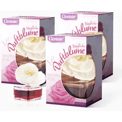 CLENTAIRE Raumduft 15 x 75ml Magische Duftblume Beutiful Rose wie im Hotel