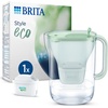 Brita Wasserfilter Style eco hellgrün (2,4l) inkl. 1x MAXTRA PRO All-in-1 Kartusche, Wasserfilter, Grün