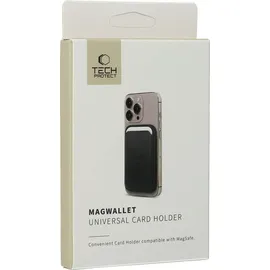 TECH-PROTECT Magwallet Magsafe Universal Magnetischer Kartenhalter Schwarz