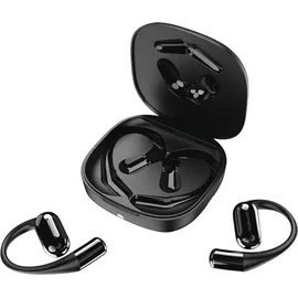 4smarts Open-Ear Bluetooth Kopfhörer SkyBuds AI Screen Schwarz