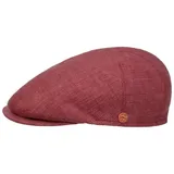 Mayser Flat Cap (1-St) Schirmmütze mit Schirm, Made in the EU rot 61 cm